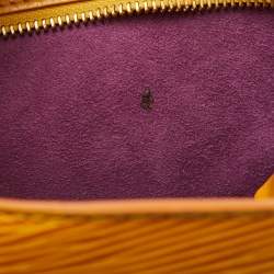 Louis Vuitton Tassil Yellow Epi Leather Saint Jacques GM Bag