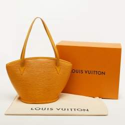 Louis Vuitton Tassil Yellow Epi Leather Saint Jacques GM Bag