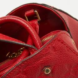 Louis Vuitton Cherry Monogram Empreinte Leather Montaigne Nano Bag