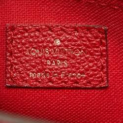 Louis Vuitton Cherry Monogram Empreinte Leather Montaigne Nano Bag