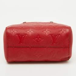 Louis Vuitton Cherry Monogram Empreinte Leather Montaigne Nano Bag