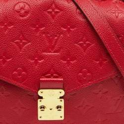 Louis Vuitton Cherry Monogram Empreinte Leather Pochette Metis Shoulder Bag
