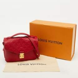 Louis Vuitton Cherry Monogram Empreinte Leather Pochette Metis Shoulder Bag