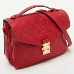 Louis Vuitton Cherry Monogram Empreinte Leather Pochette Metis Shoulder Bag
