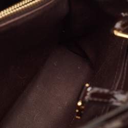 مملوكة مسبقًا حقيبة لوي فيتون مونتايغن  بي بي جلد لامع مونوغرامي بني مصفر 