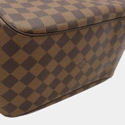 Louis Vuitton Canvas Damier Belem Mm Shoulder Bag