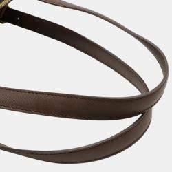 Louis Vuitton Canvas Damier Belem Mm Shoulder Bag