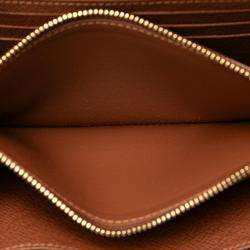 Louis Vuitton Brown Canvas Monogram Zippy Wallet