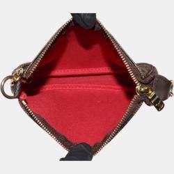 Louis Vuitton Canvas Damier Mini Pochette Accessoires Clutch