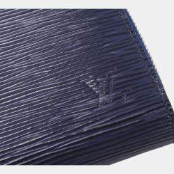 Louis Vuitton Blue Epi Leather Zippy Wallet