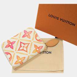 Louis Vuitton Orange Canvas Monogram Coin Case