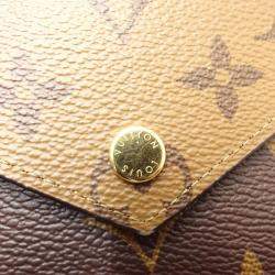 Louis Vuitton Brown Canvas Monogram Tri-Fold Wallet