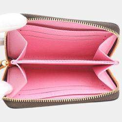 Louis Vuitton Vivienne Pink Canvas Damier Zippy Coin Purse