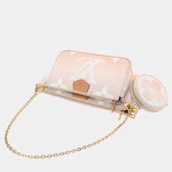 Louis Vuitton Monogram Multi Pochette Accessory Plume Giant Shoulder Bag