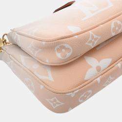 Louis Vuitton Monogram Multi Pochette Accessory Plume Giant Shoulder Bag