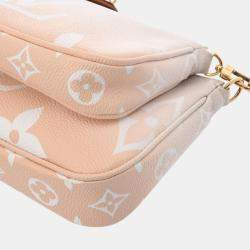 Louis Vuitton Monogram Multi Pochette Accessory Plume Giant Shoulder Bag