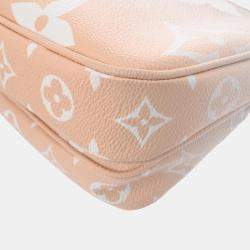 Louis Vuitton Monogram Multi Pochette Accessory Plume Giant Shoulder Bag