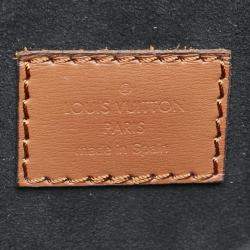 Pre Owned Louis Vuitton Brown Coated Canvas Leather Monogram Reverse Dauphine Mm Chain Shoulder Bag