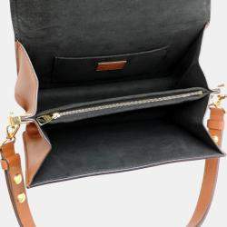 Louis Vuitton Monogram Reverse Brown Dauphine Mm Shoulder Bag