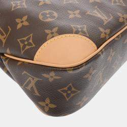 Louis Vuitton Brown Canvas Monogram Odeon Nm Pm Shoulder Bag