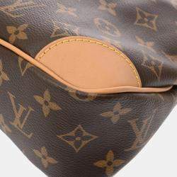 Louis Vuitton Brown Canvas Monogram Odeon Nm Pm Shoulder Bag