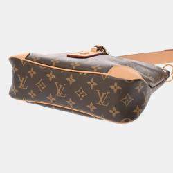 Louis Vuitton Brown Canvas Monogram Odeon Nm Pm Shoulder Bag