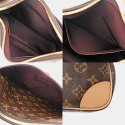 Louis Vuitton Brown Canvas Monogram Odeon Nm Pm Shoulder Bag