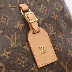 Louis Vuitton Brown Canvas Monogram Odeon Nm Pm Shoulder Bag