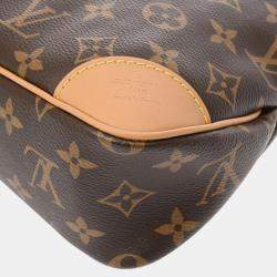 Louis Vuitton Brown Canvas Monogram Odeon Nm Pm Shoulder Bag