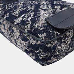 Louis Vuitton Denim Monogram Tapestry Bum Bag