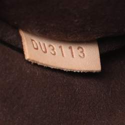 Pre Owned Louis Vuitton Monogram Canvas Pochette Metis Bag