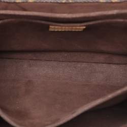 Pre Owned Louis Vuitton Monogram Canvas Pochette Metis Bag