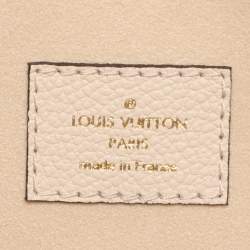 Pre Owned Louis Vuitton Creme Empreinte Leather Loop Hobo