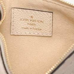 Pre Owned Louis Vuitton Creme Empreinte Leather Loop Hobo