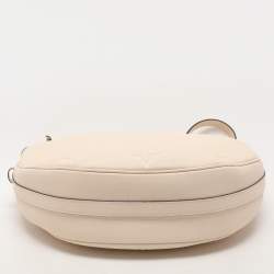 Pre Owned Louis Vuitton Creme Empreinte Leather Loop Hobo