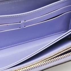 Louis Vuitton Lilac Monogram Vernis Zippy Wallet