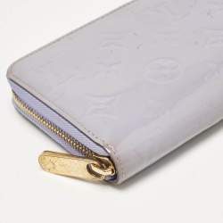 Louis Vuitton Lilac Monogram Vernis Zippy Wallet