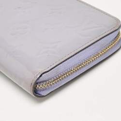 Louis Vuitton Lilac Monogram Vernis Zippy Wallet