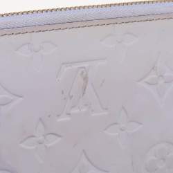Louis Vuitton Lilac Monogram Vernis Zippy Wallet