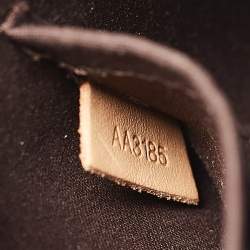 Pre Owned Louis Vuitton Amarante Monogram Vernis Alma BB Bag