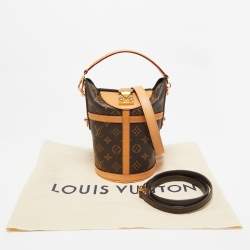 Louis Vuitton Monogram Canvas and Leather Duffle Bag