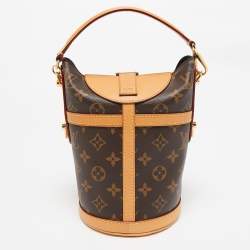 Louis Vuitton Monogram Canvas and Leather Duffle Bag