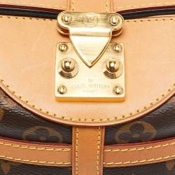 Louis Vuitton Monogram Canvas and Leather Duffle Bag