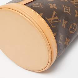 Louis Vuitton Monogram Canvas and Leather Duffle Bag