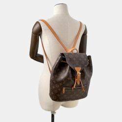 Louis Vuitton Brown Monogram Montsouris bag