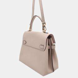 Pre Owned Louis Vuitton Greige Taurillon Rock Me Ever bag