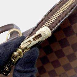 Louis Vuitton Red Damier Ebene Canvas Alma bag Size Pm