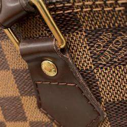 Louis Vuitton Red Damier Ebene Canvas Alma bag Size Pm