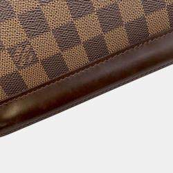 Louis Vuitton Red Damier Ebene Canvas Alma bag Size Pm