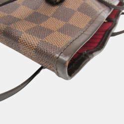 Louis Vuitton Ebene Damier Neverfull MM Tote Bag